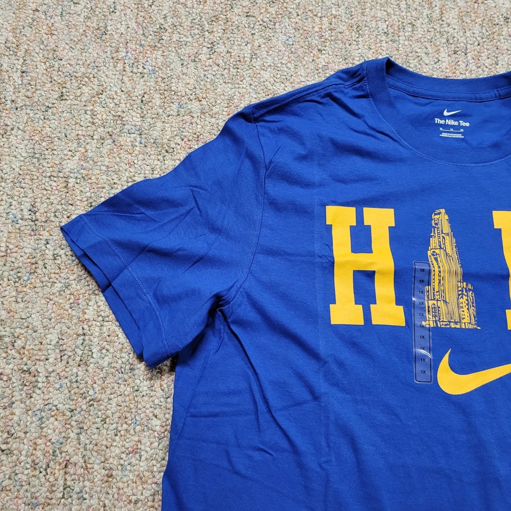Nike Pitt Panthers Shirt Mens XL Blue Hail Cathedral of Learning Sports NWT - Picture 4 of 15